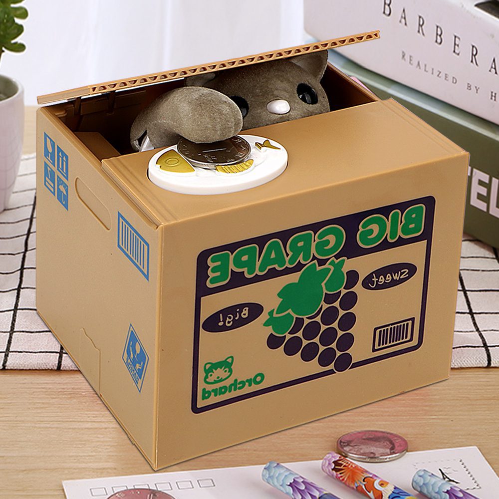 Automated Steal Coin Electronic Money Saving Box
