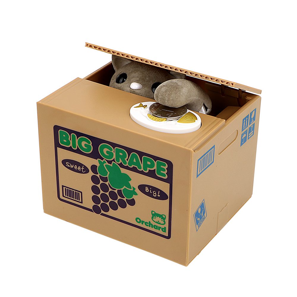 Automated Steal Coin Electronic Money Saving Box