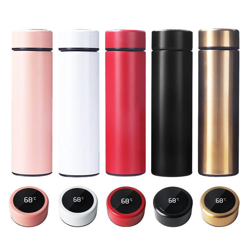 උෂ්ණත්ව සංදර්ශකය සහිත Smart Thermos Cup