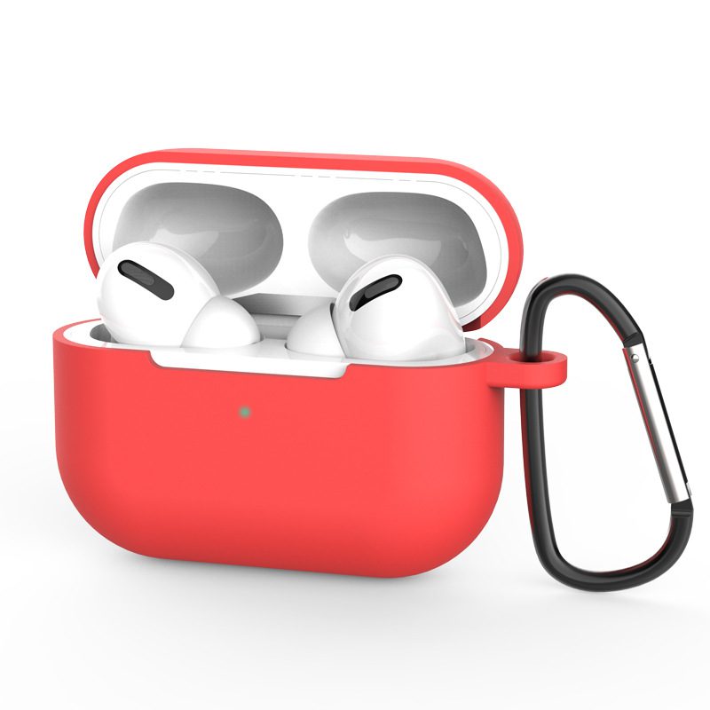 Airpods Pro Silicone Case With Keychain