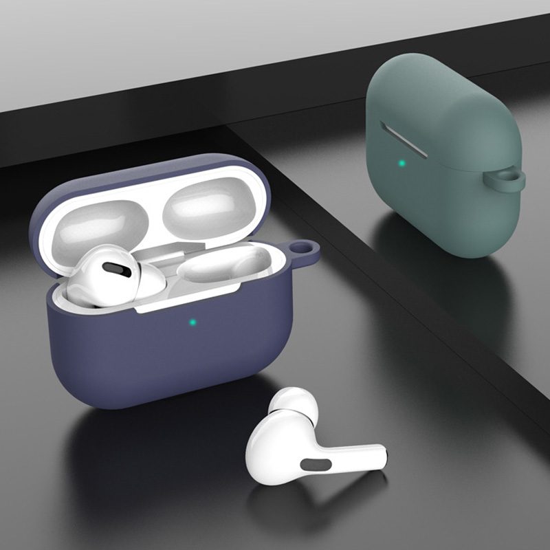 Airpods Pro siliconen hoesje met sleutelhanger