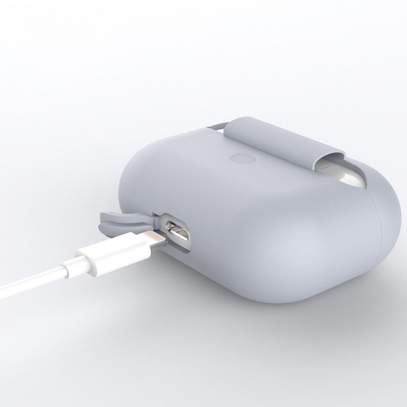 Airpods Pro siliconen hoesje met sleutelhanger