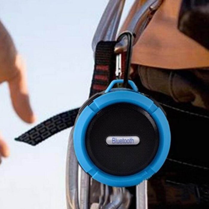 Vanntett Bluetooth-høyttaler for utendørseventyr