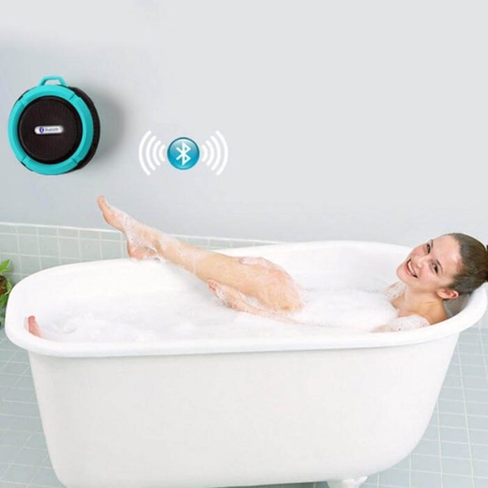 Waterproof Bluetooth Speaker rau Sab nraum zoov Adventures