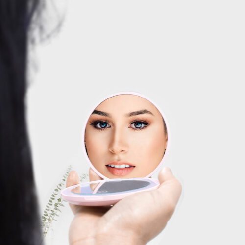 LED Travel Makeup Mirror