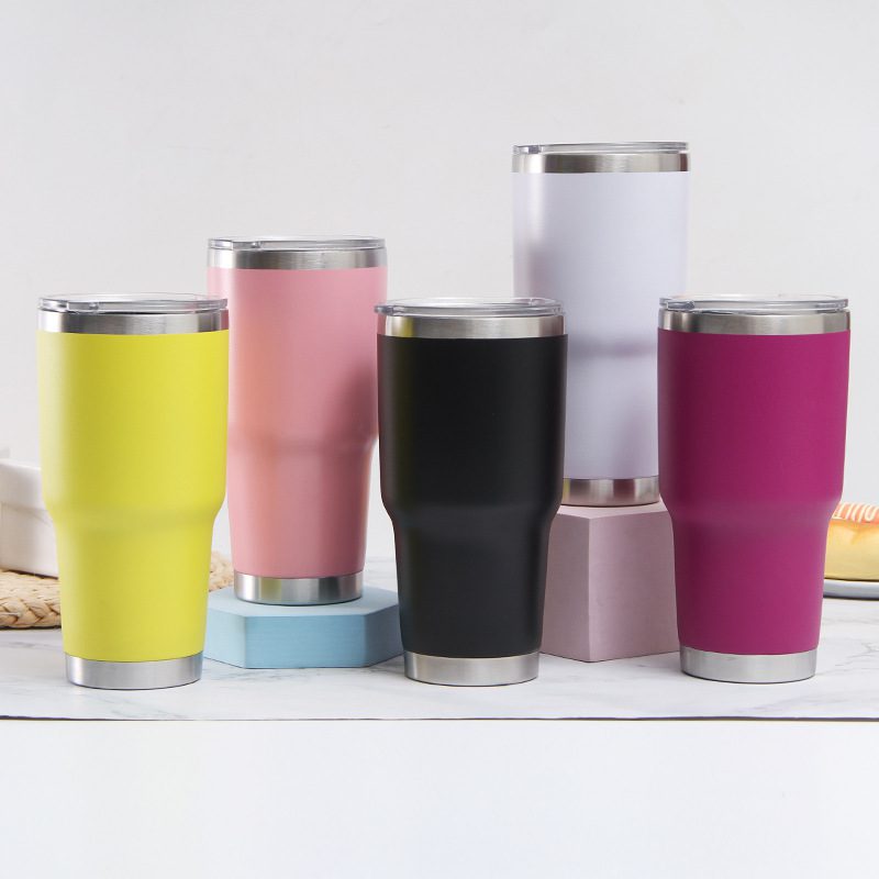 Mohope oa Koloi oa Stainless Steel Tumbler