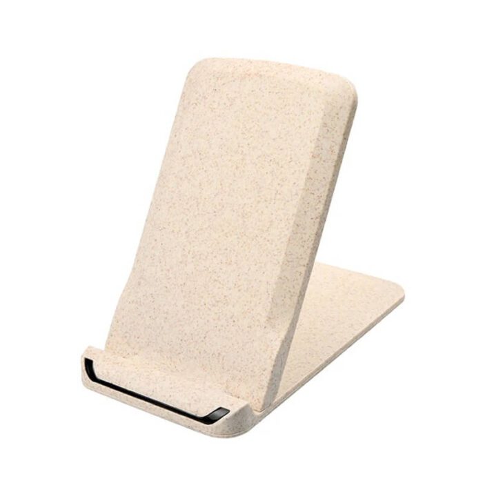 WLC-453-Eco-friendly 2-in-1 Phone Holder 15W Wireless Charger-环保2合1手机支架15W无线充电器