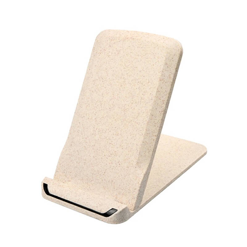 WLC-453-Eco-friendly 2-in-1 Phone Holder 15W Wireless Charger-环保2合1手机支架15W无线充电器