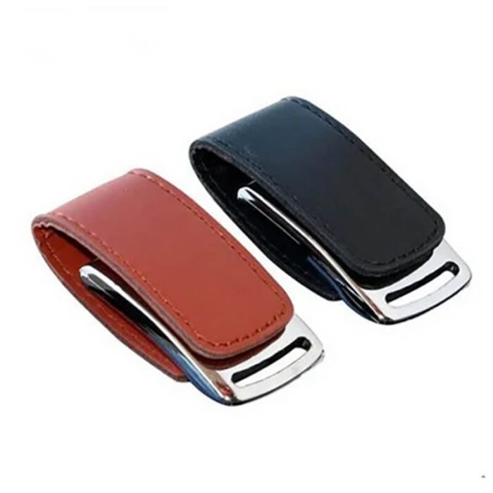 UD-352-Leather Metal USB Driver-皮套金属U盘