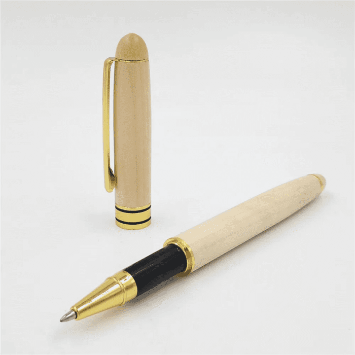 PEN-442-Penna a sfera di firma ecologica in legno-Penna a sfera di firma ecologica in legno