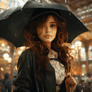 UB-405-8-bone Fully Automatic Folding Umbrella-8骨全自动折叠雨伞