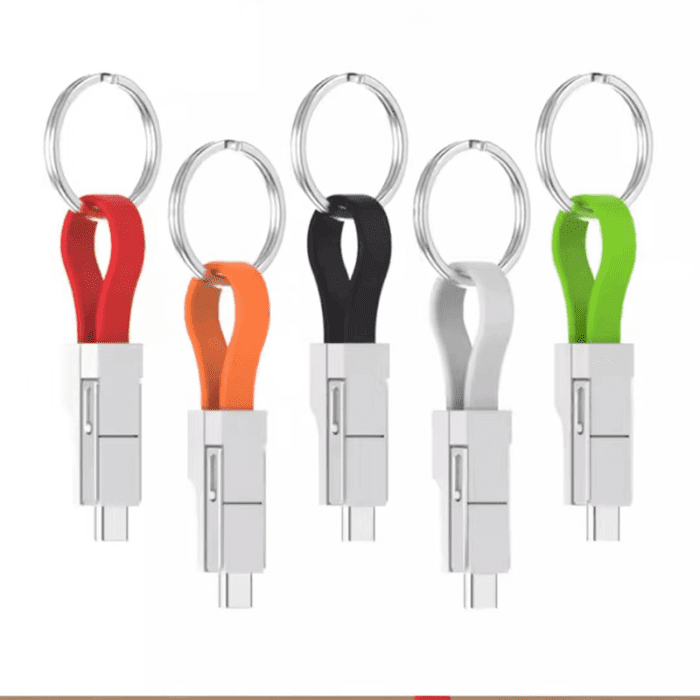 USB-567-3-in-1 Keychain Data Cable-XNUMX-in-XNUMX Keychain Data Cable