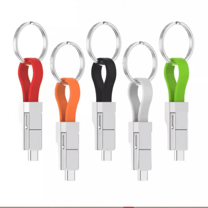 Cable-567-3-in-1 Keychain Data Cable-XNUMX-in-XNUMX Keychain Data Cable