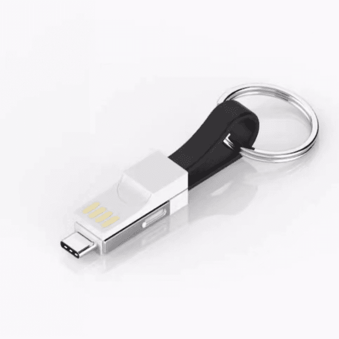 Cable-567-3-in-1 Keychain Data Cable-XNUMX-in-XNUMX Keychain Data Cable