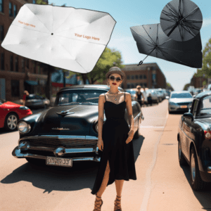 UB-420-Car Sun Umbrella-汽车遮阳伞