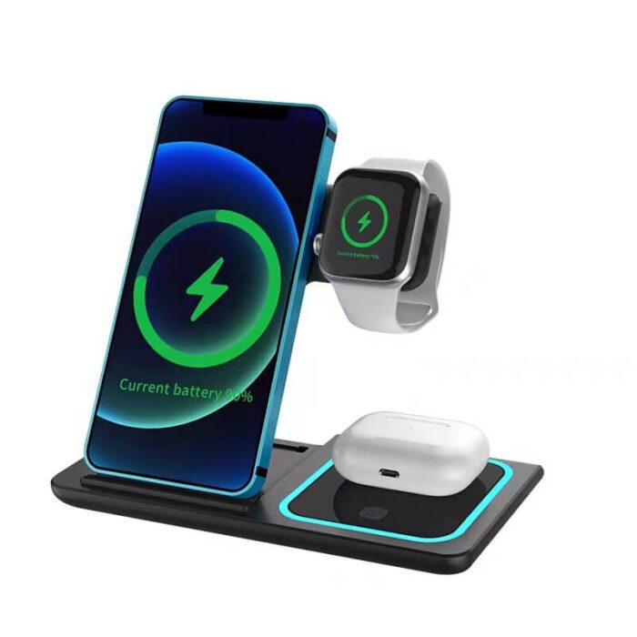 3-in-1 Wireless Charging Pad-3-in-1 Wireless Charging Pad