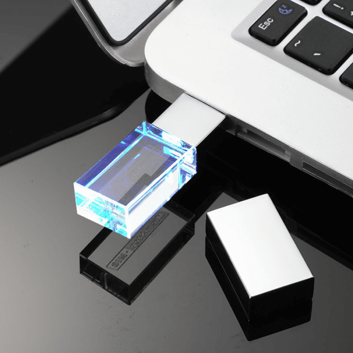UDJ-3-Crystal USB filasi drive-Crystal USB filasi drive