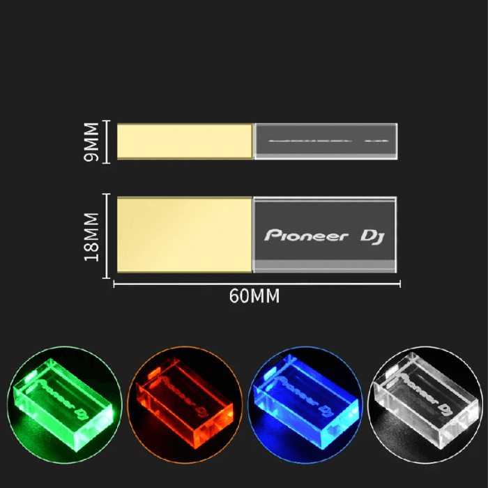UDJ-3-水晶U盘-Crystal USB flash drive