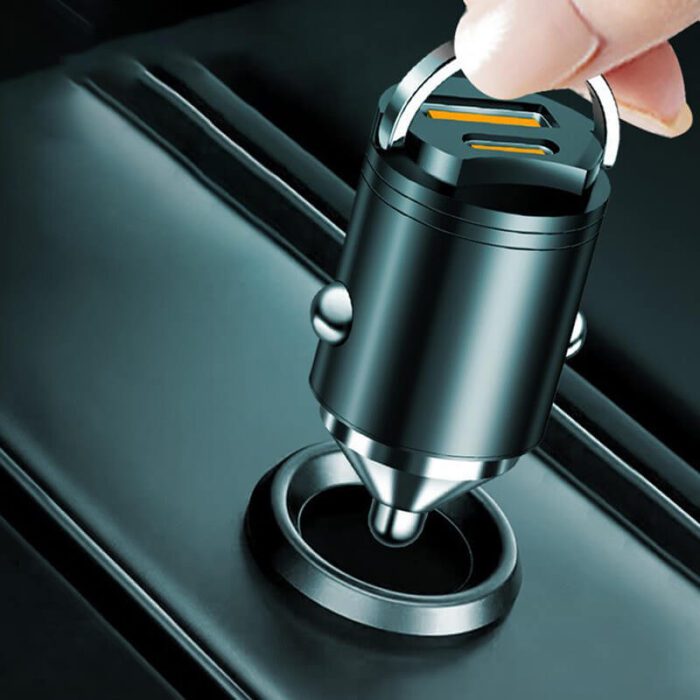 Car Charger-600-隐藏式迷你车充-Hidden Mini Car Charger