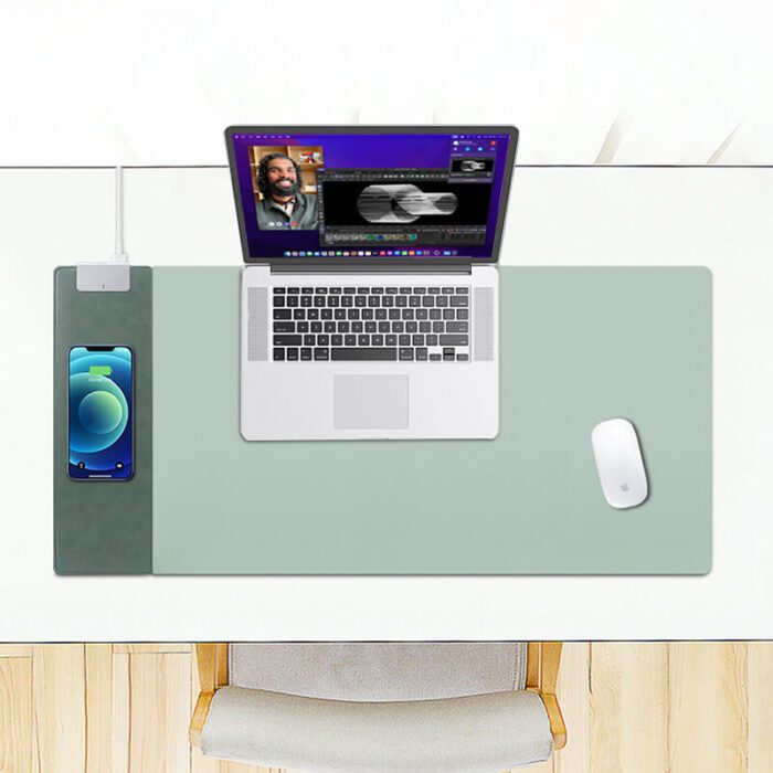 WCP-602-Wireless charging mouse pad - Бездротовий зарядний килимок для миші