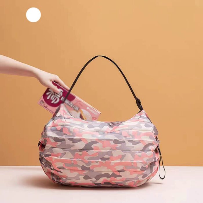 FB-609-收纳袋手提便携风琴折叠购物袋-Organizer Tote Portable Organ Folding Shopping Bag