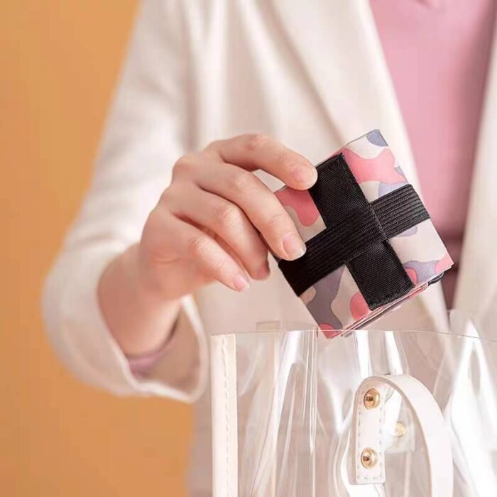 FB-609-收纳袋手提便携风琴折叠购物袋-Organizer Tote Portable Organ Folding Shopping Bag