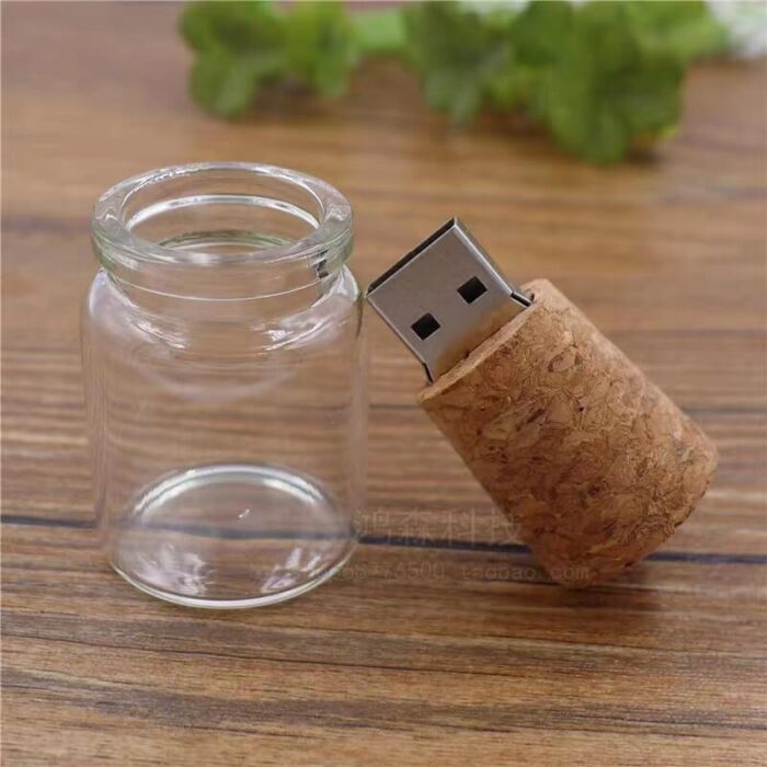 USB-605-Drift Bottle U disk-USB ஃபிளாஷ் டிரைவ்