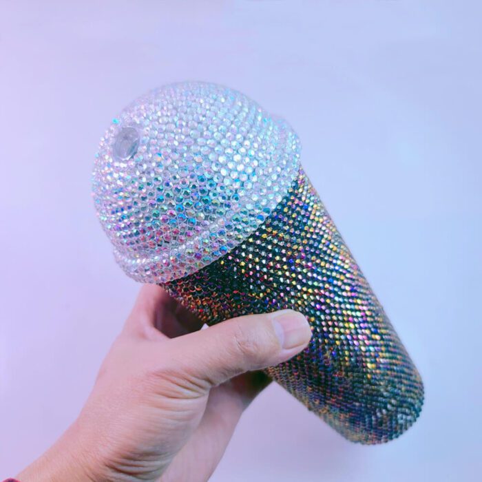GLASS CORK-钻石旅行水杯-Diamond Travel Mug