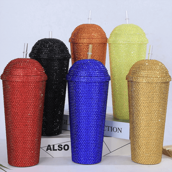 GLASS CORK-Diamond Travel Mug-Diamond Travel Mug