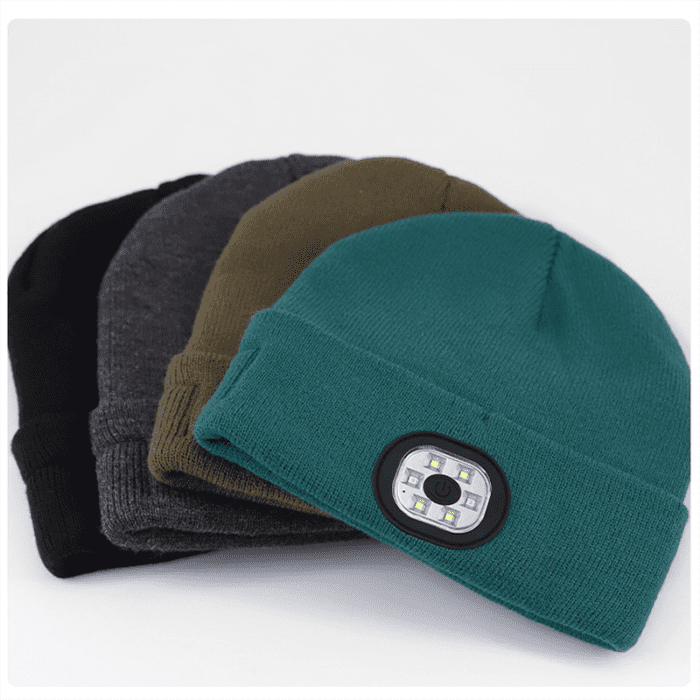 LED light knit cap-LED light knit cap