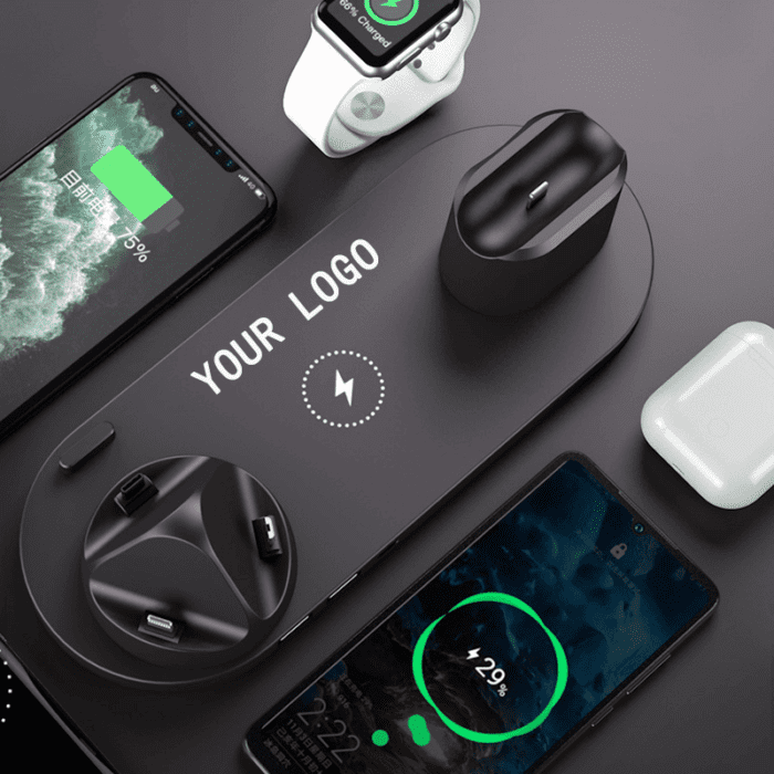 六合一无线快充-6-in-1 Wireless Fast Charger