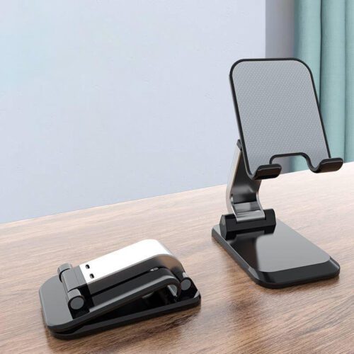折叠式可伸缩手机支架-Folding Retractable Cell Phone Holder