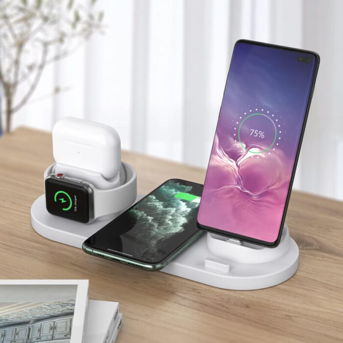 六合一无线快充-6-in-1 Wireless Fast Charger
