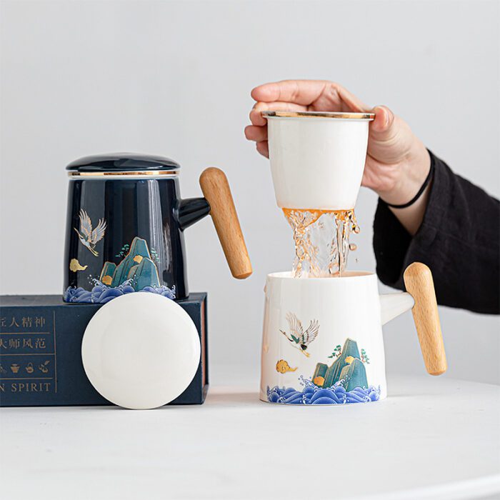 Tea ya Ceramic Mug-Ceramic Tea Mug