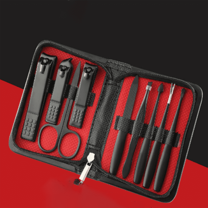 九件套指甲钳套装-Nine Piece Nail Clipper Set