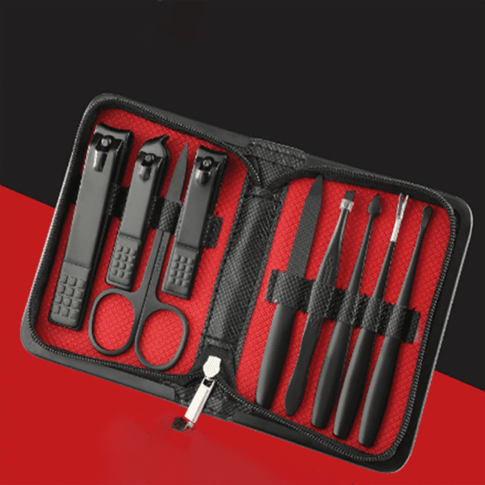 Nail Piece Nail Clipper Set-Nine Piece Nail Clipper Set