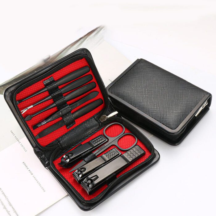 九件套指甲钳套装-Nine Piece Nail Clipper Set