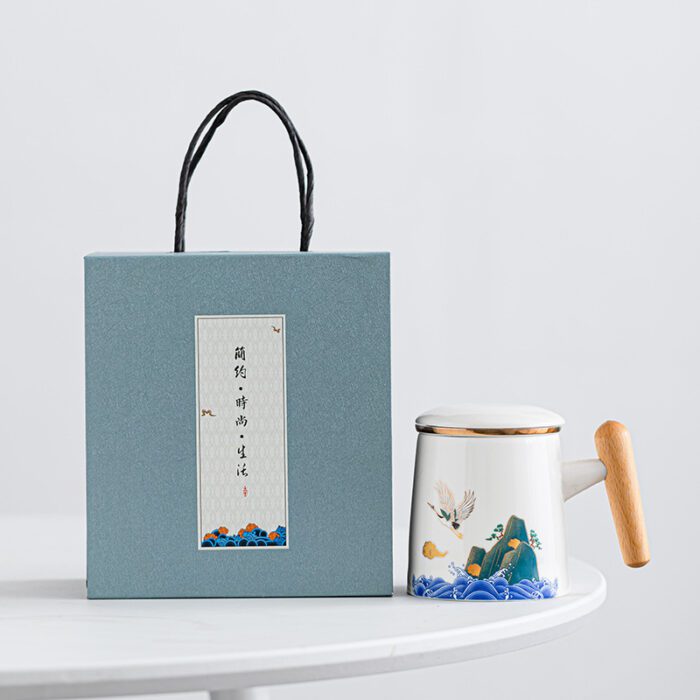 陶瓷泡茶杯-Ceramic Tea Mug