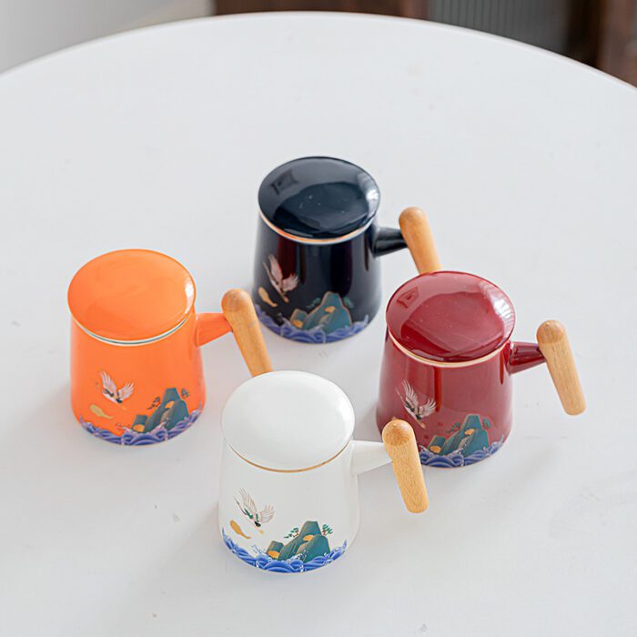 陶瓷泡茶杯-Ceramic Tea Mug