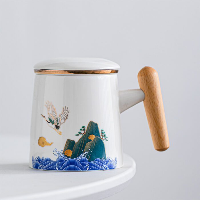 陶瓷泡茶杯-Ceramic Tea Mug