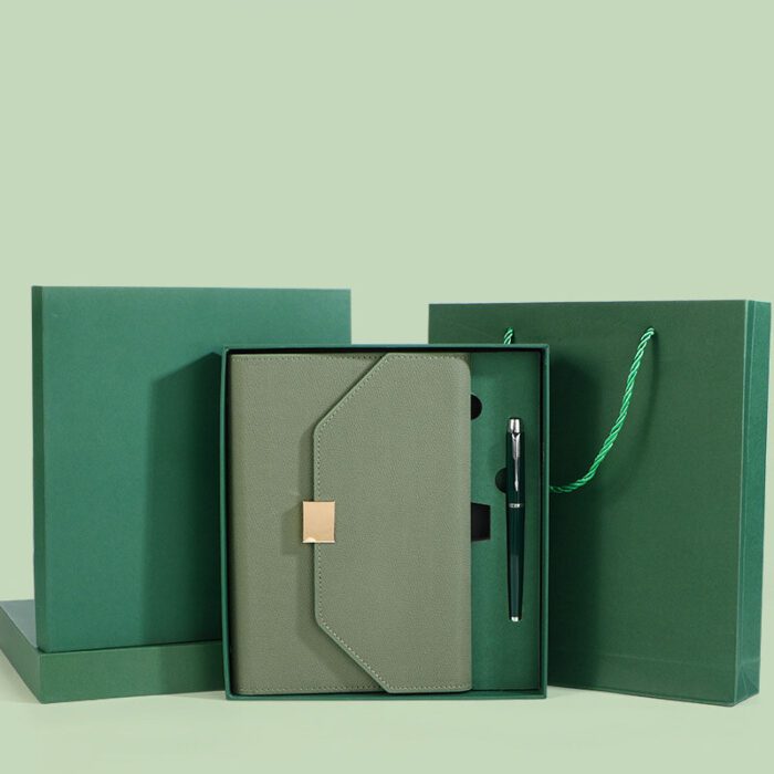 轻奢多功能记事本礼盒套装-Light Luxury Multi-Functional Notepad Gift Set