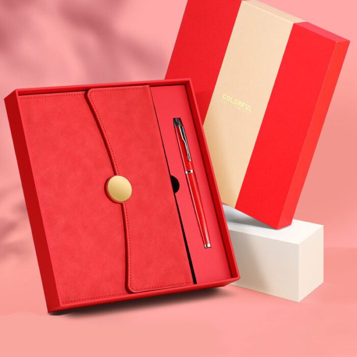 笔记本+签字笔礼盒套装-Notebook + Signature Pen Gift Set