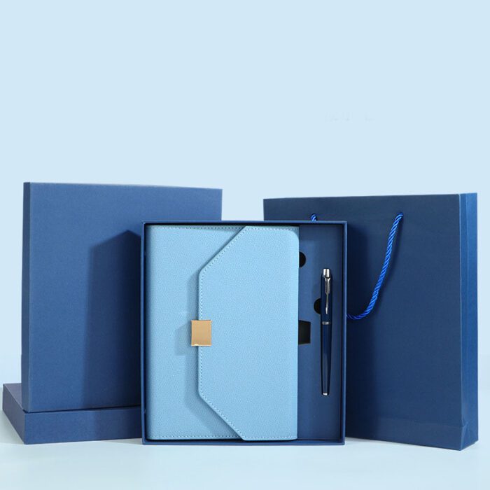 轻奢多功能记事本礼盒套装-Light Luxury Multi-Functional Notepad Gift Set