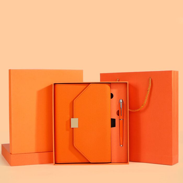 轻奢多功能记事本礼盒套装-Light Luxury Multi-Functional Notepad Gift Set