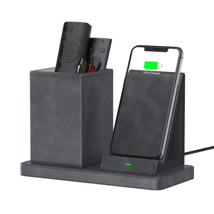 3-in-1 Wireless Rechargeable Pen Holder-XNUMX-in-XNUMX Wireless Rechargeable Pen Holder