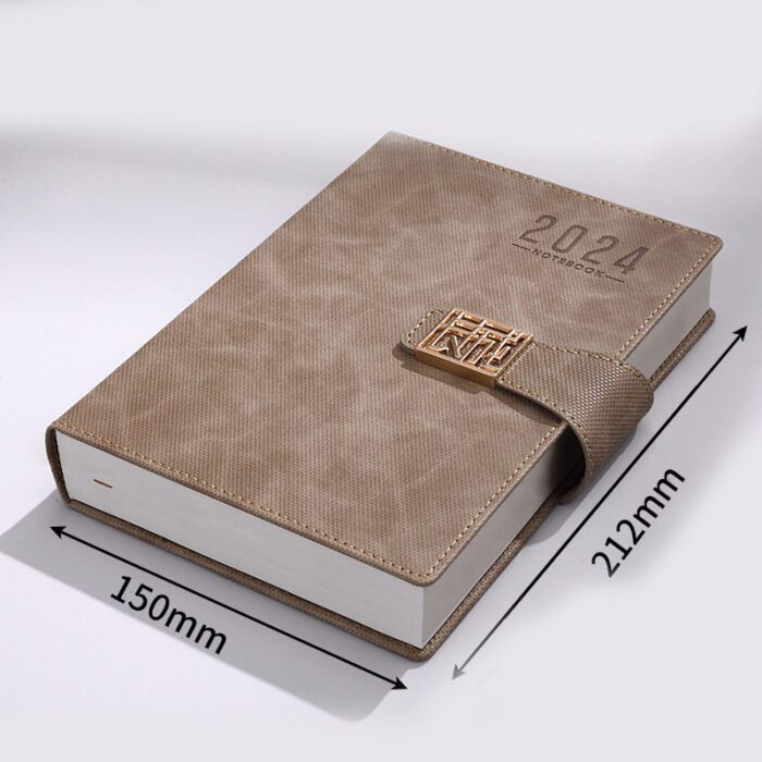Leabhar-nota 2024 Fashion Buckle-2024 Fashion Buckle Notebook