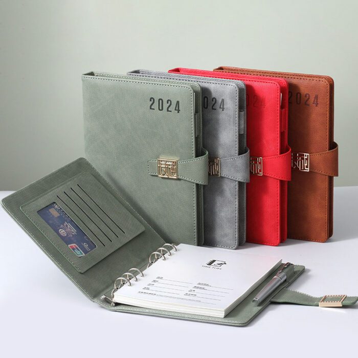 2024搭扣笔记本-2024 Fashion Buckle Notebook