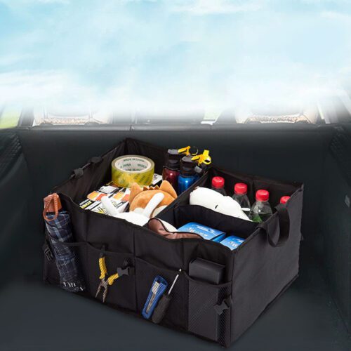 汽车后备箱储物箱-Car trunk storage box