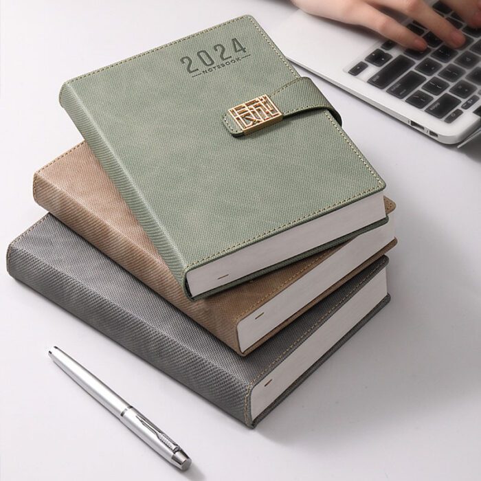 2024搭扣笔记本-2024 Fashion Buckle Notebook