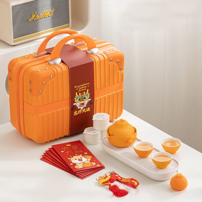 大吉大利全套旅行茶具套装-Great Luck Complete Traveling Tea Set